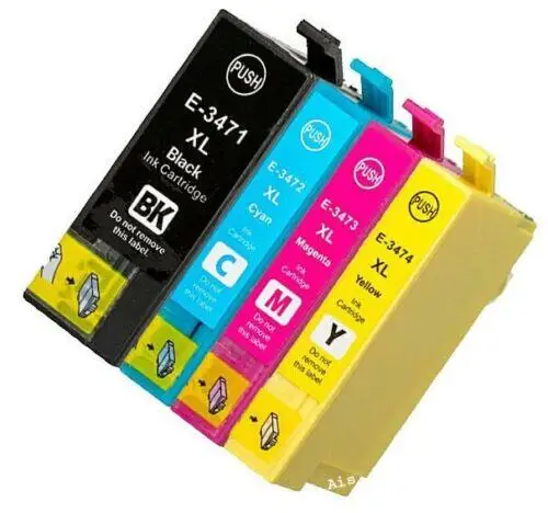 Фотокартриджи совместимые с Epson 34XL|Чернильные картриджи| |