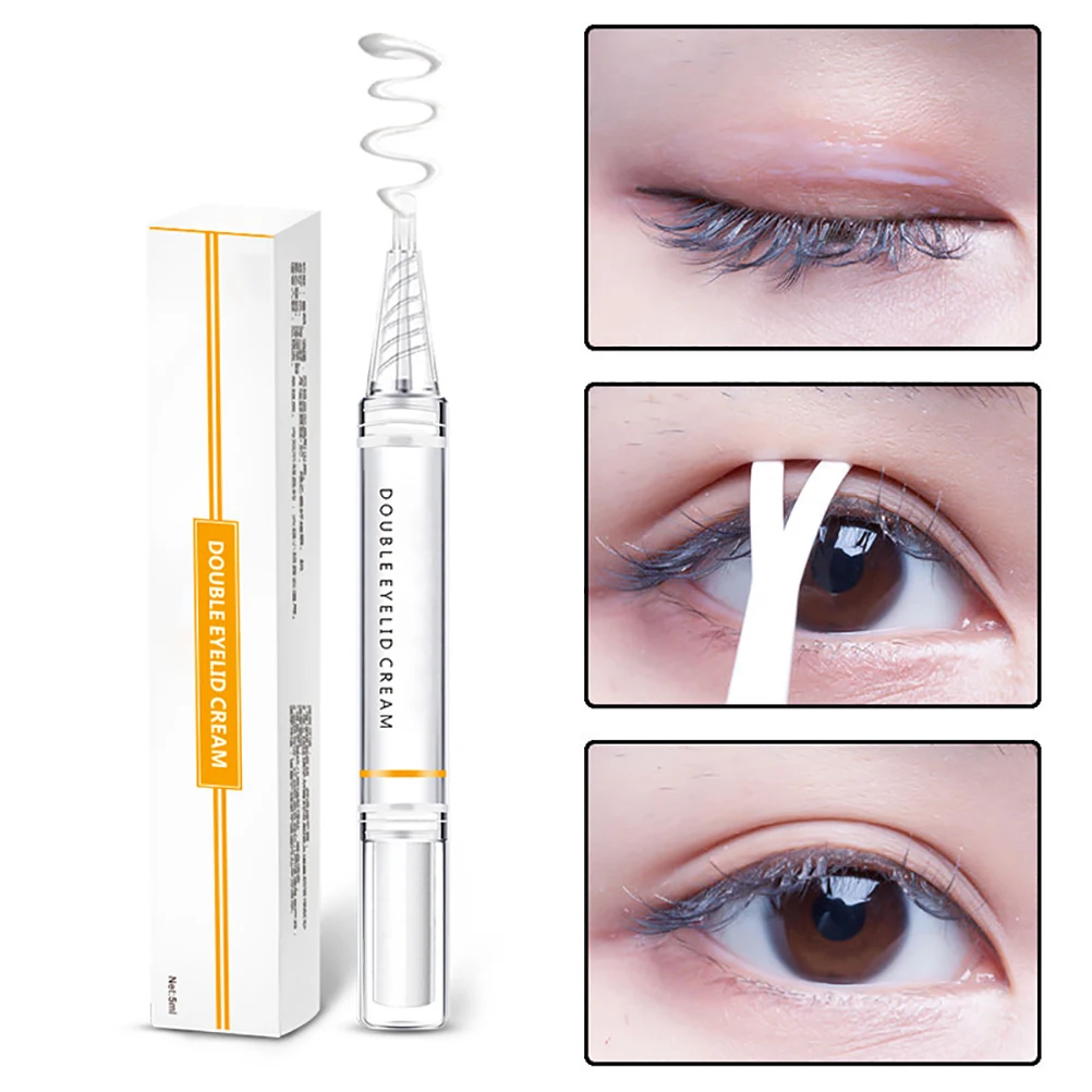 Double Eyelids Styling Cream Shaping Eyelid Tools Practical Invisible Long Lasting Lift Eyes Natural Skin-Friendly Eye Makeup