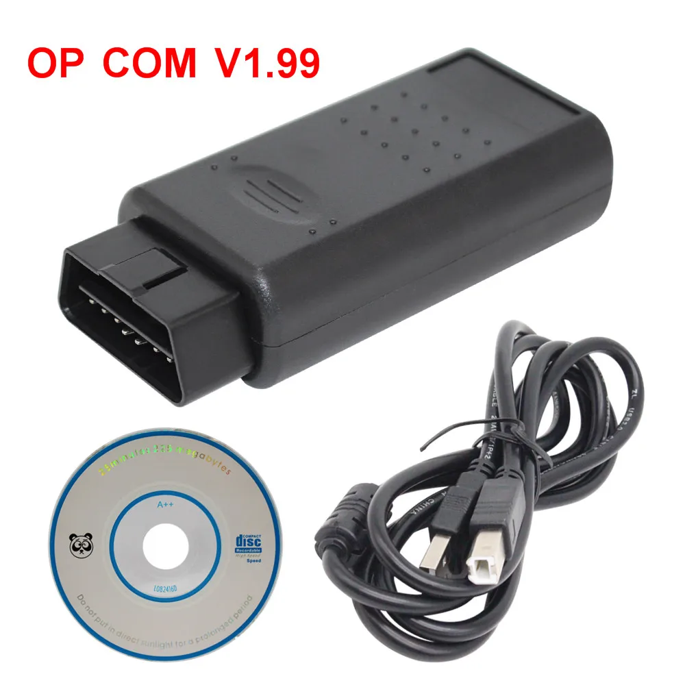 Новый Opcom для Opel v1.99 с 18F46K80 и FTDI диагностический инструмент OBD OBD2 автомобильный