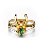 Кольцо LOKI с короной Тора для женщин, комплект из 3 колец в стиле унисекс, ювелирные изделия 2021, модные аксессуары, подарки