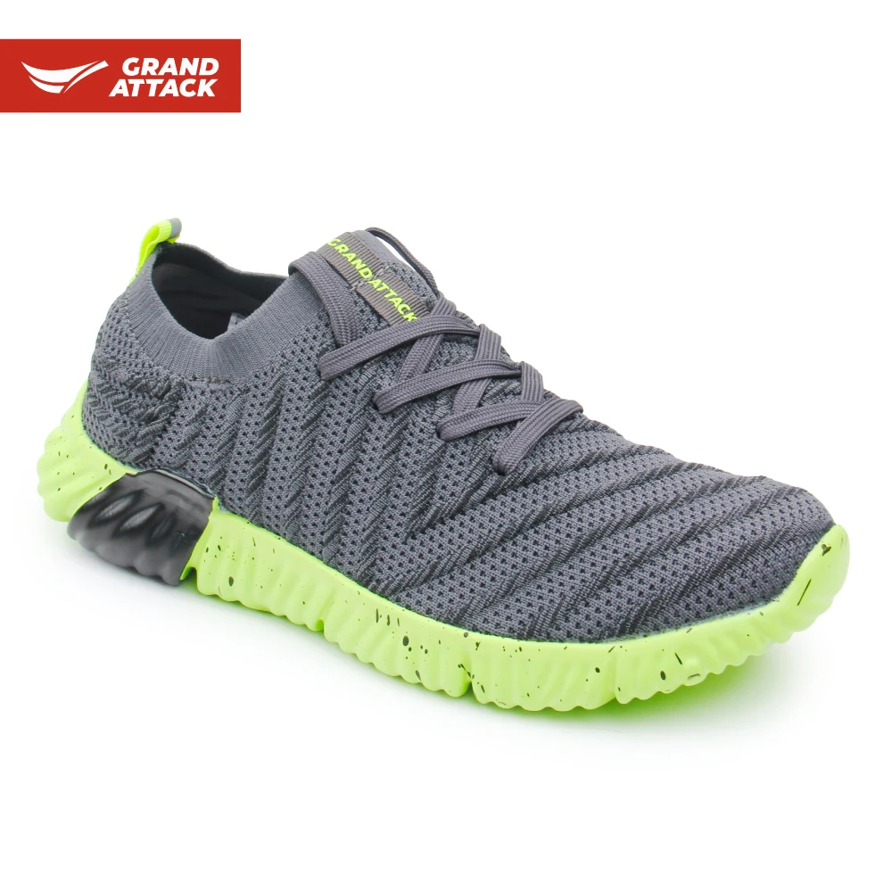 

Grand Attack Lightweight Comfortable Breathable Mens Shoes Trainers Walking Jogging Running Fitness Crossfit Sneakers Air Mesh