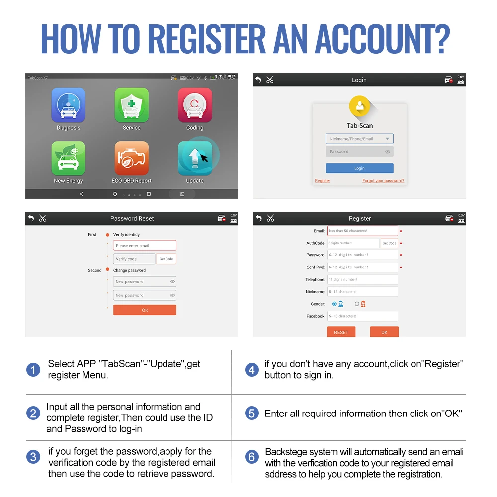 

EUCLEIA X7 OBD2 OBD 2 EPB