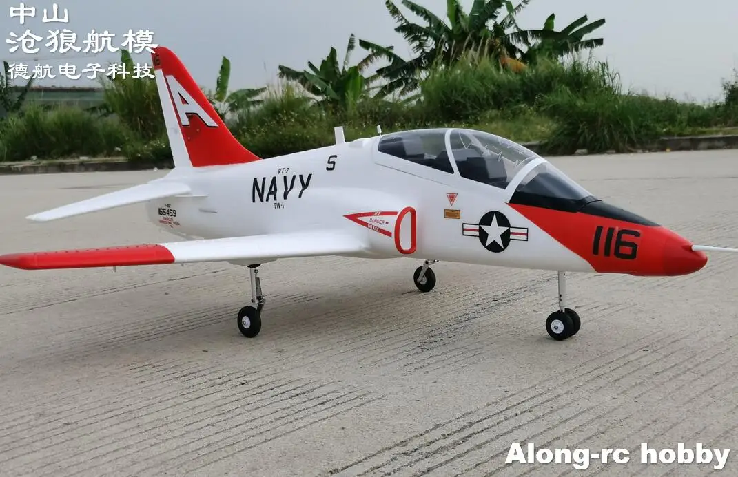 Фото EPO Foam RC Самолет 70 мм реактивный EDF RC Самолет T45 T-45 V3 6S PNP или KIT Выдвижное шасси RC Самолет Модель с дистанционным управлением №4