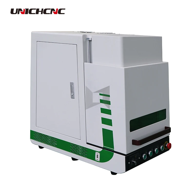 Небольшая волоконная лазерная маркировочная машина для металлической и