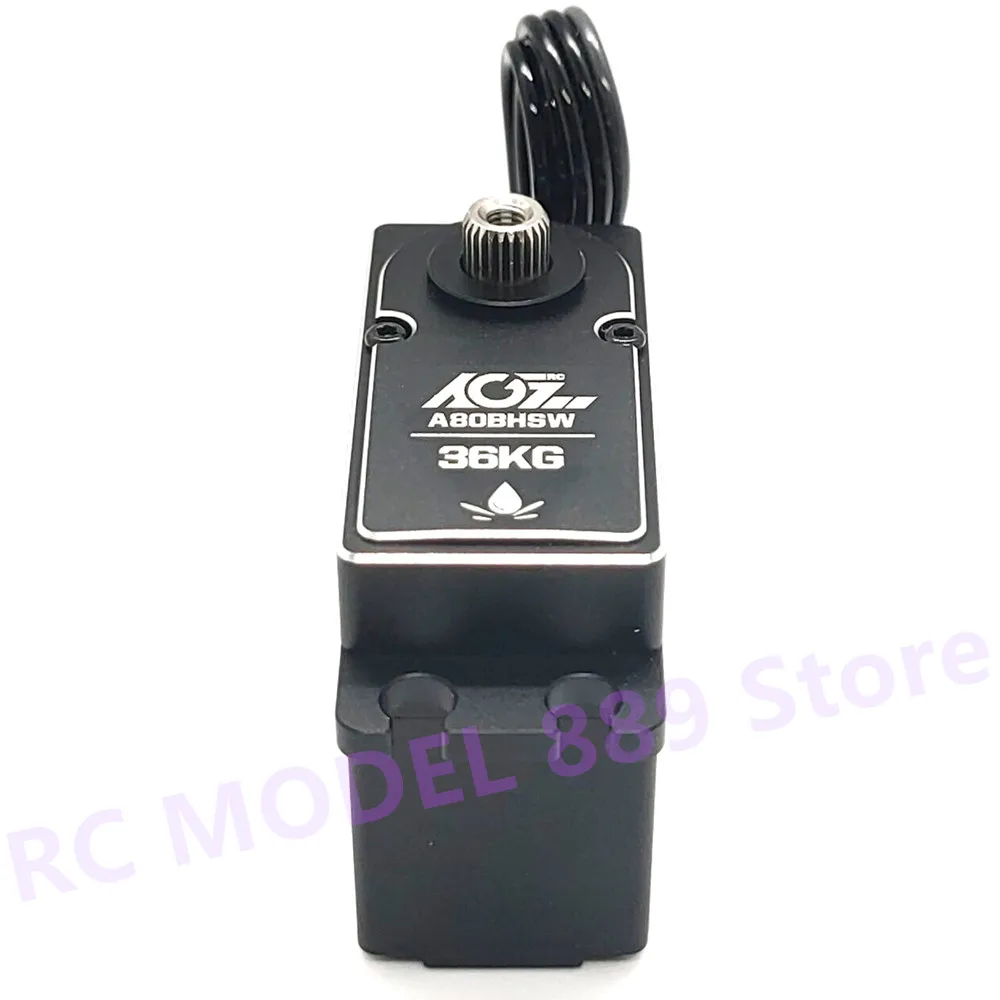 Сервопривод руля AGFRC A80BHSW HV бесщеточный с крутящим моментом 36 кг