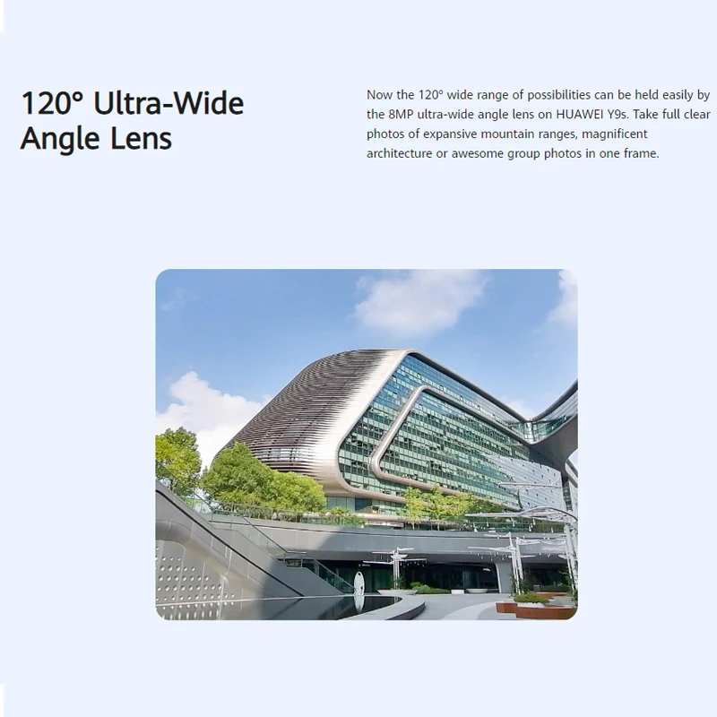 Смартфон Huawei Y9s 6GB 128GB с тремя камерами AI Triple, автоматически выдвигающейся передней камерой 48 МП и диагональю экрана 6,59 дюймов в наличии.