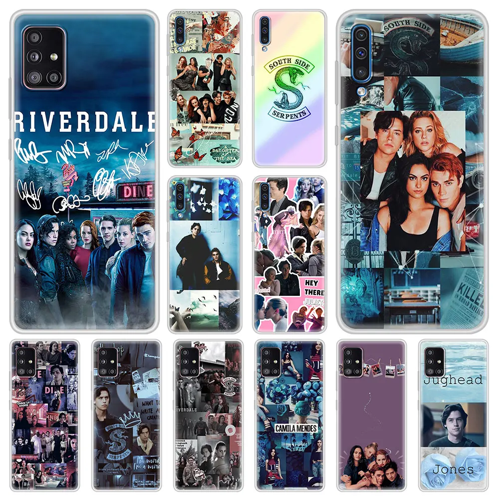 Силиконовый чехол для Samsung Galaxy A50 A51 A71 A10 A20e A21s A30 A31 A40 A41 A70 A20s A01 A72 Riverdale TV Show|Бамперы|