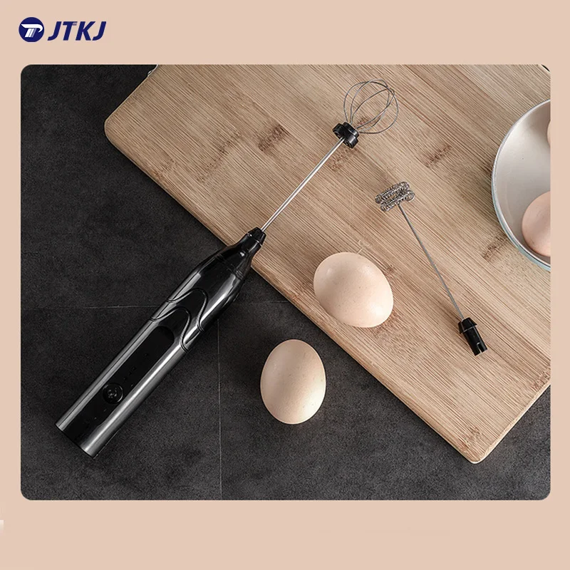 

JTKJ 2-in-1 Mini Electric Multi-Function Mixer Coffee Blender Whisk Hand held Simplicity Kitchenware Licuadora