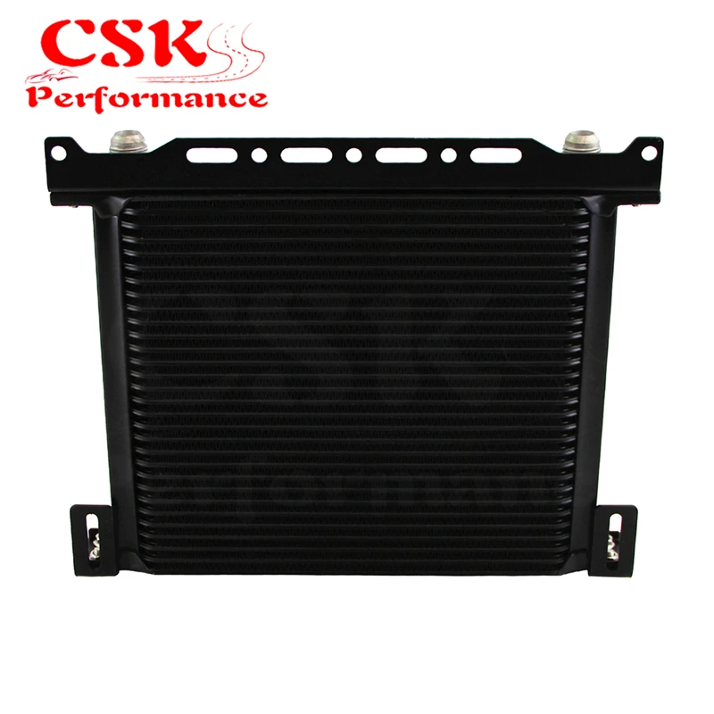 

30 Row Engine Oil Cooler Kit+Sandwich Plate adapter Fit For LS1 LS2 LS3+Bracket Kit