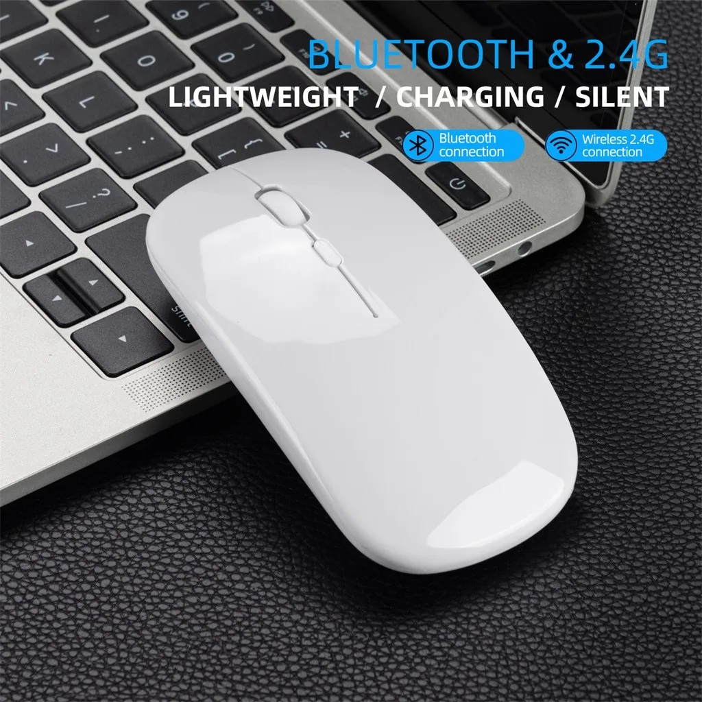 Аккумуляторная беспроводная мышь M90 BT 5 0 USB с двойным режимом игровая Мыши для ПК
