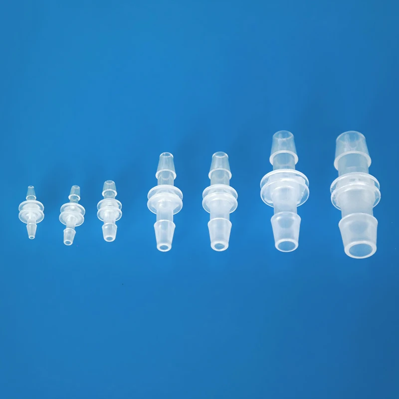 Пластиковый прямой Соединительный штуцер для шланга фитинги прозрачный