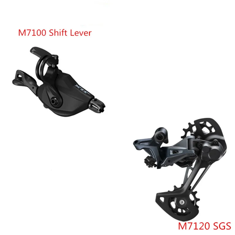 SHIMANO SLX SL-M7100+ RD-M7100 M7120 12S набор групп горного велосипеда 1x12S M7100 задний переключатель m7100 рычаг переключения передач