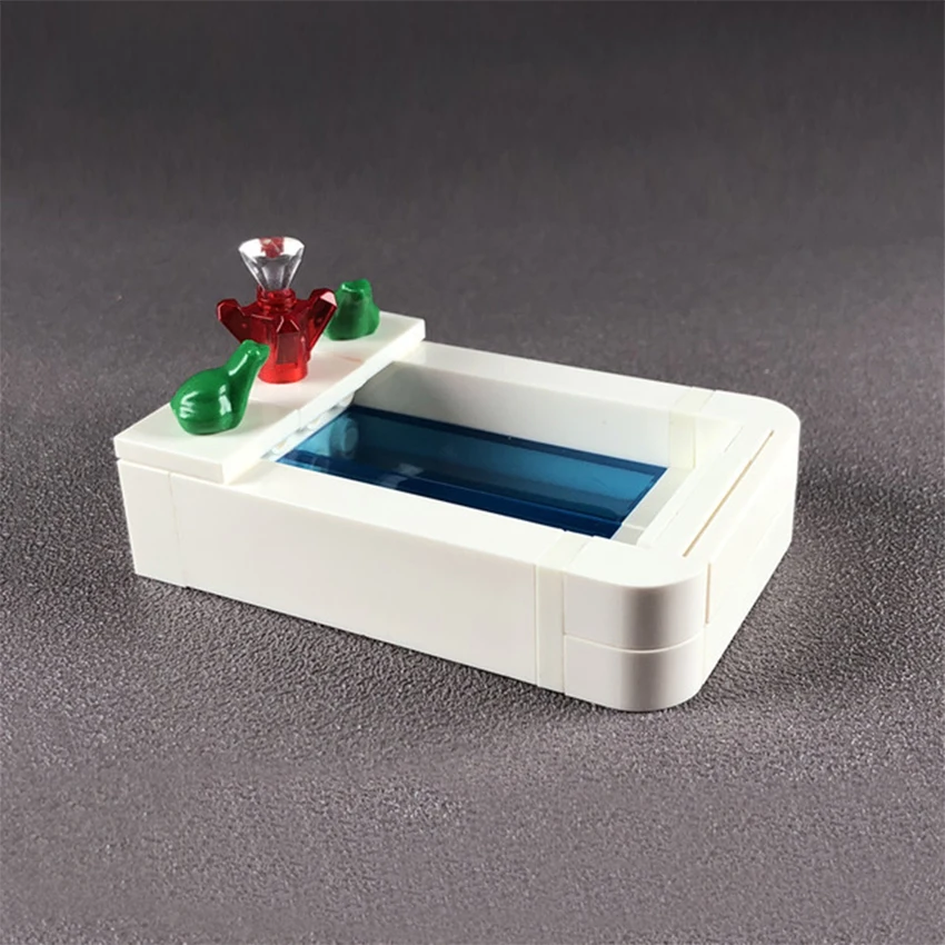 Аксессуары для фигурок одного города домашняя сцена ванная комната ванна