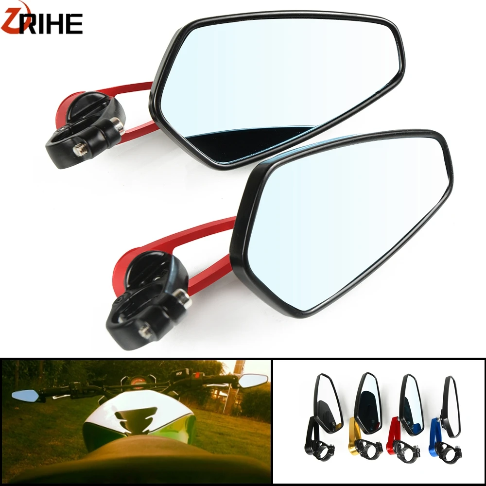 

7/8" 22mm Motorbike Mirror Universal Motorcycle Handle Bar End Rearview Mirrors for Vespa GT GTS GTV 60 125 200 250 300 300ie