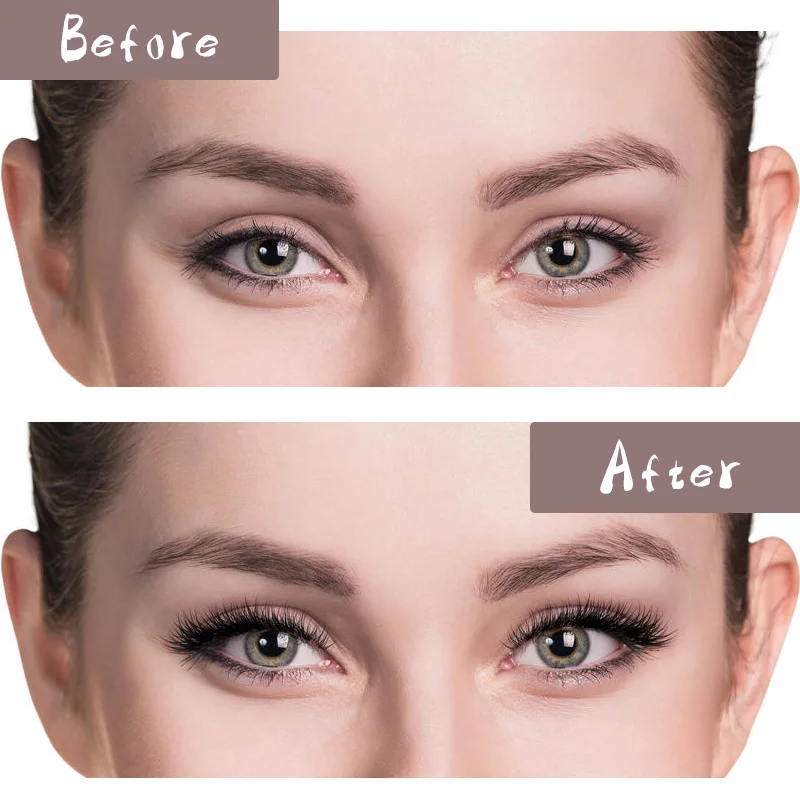 Классические накладные ресницы Maquiagem Cilios B/C/CC/D Curl искусственные норковые