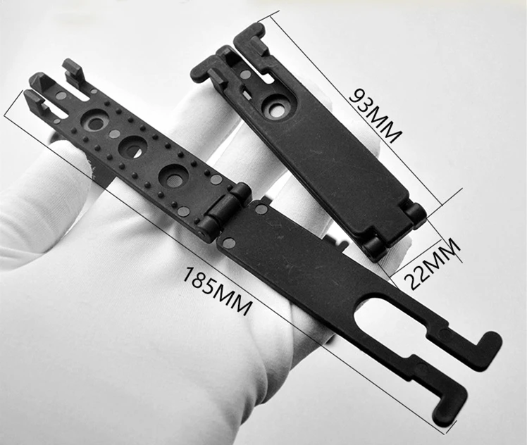 1 шт. клипса для ножей Molle-Lok Kydex ножны кобура Molle рюкзак тактический зажим сумки |