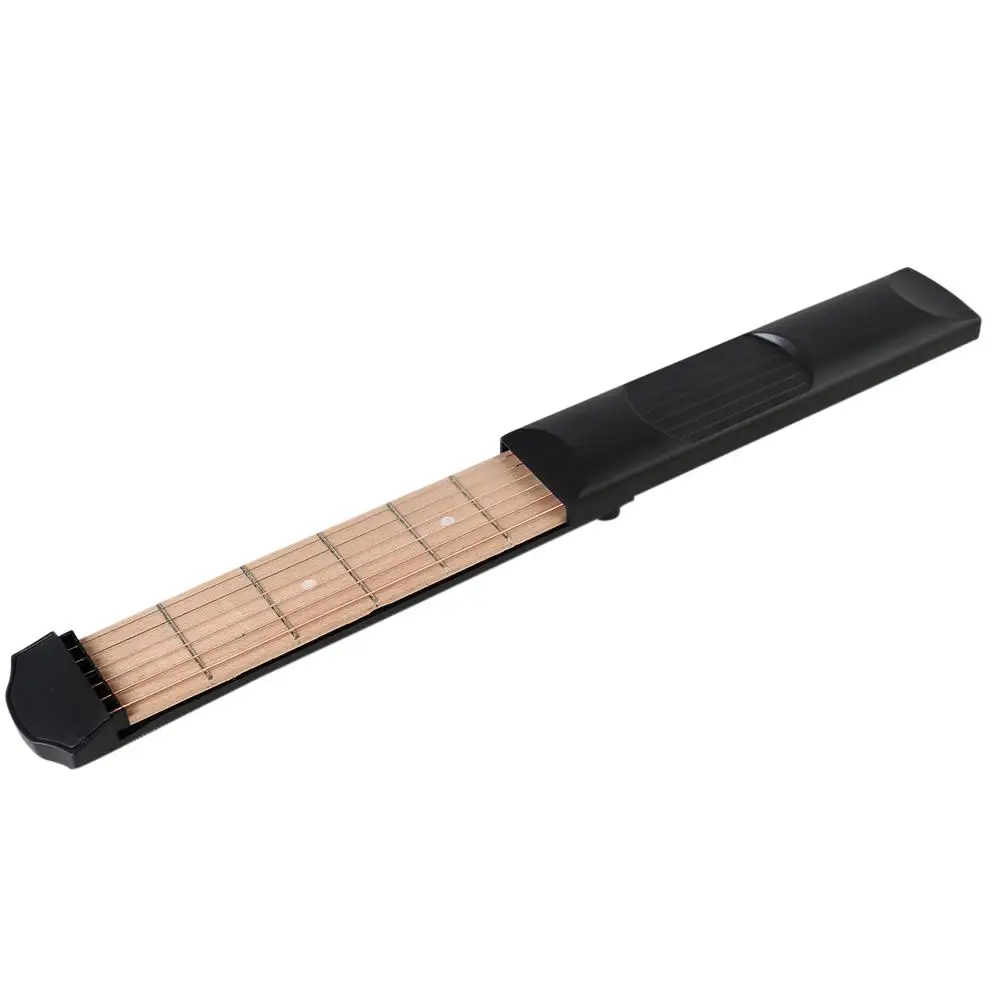 Портативный карманный инструмент для акустической гитары тренировочный аккорд 6