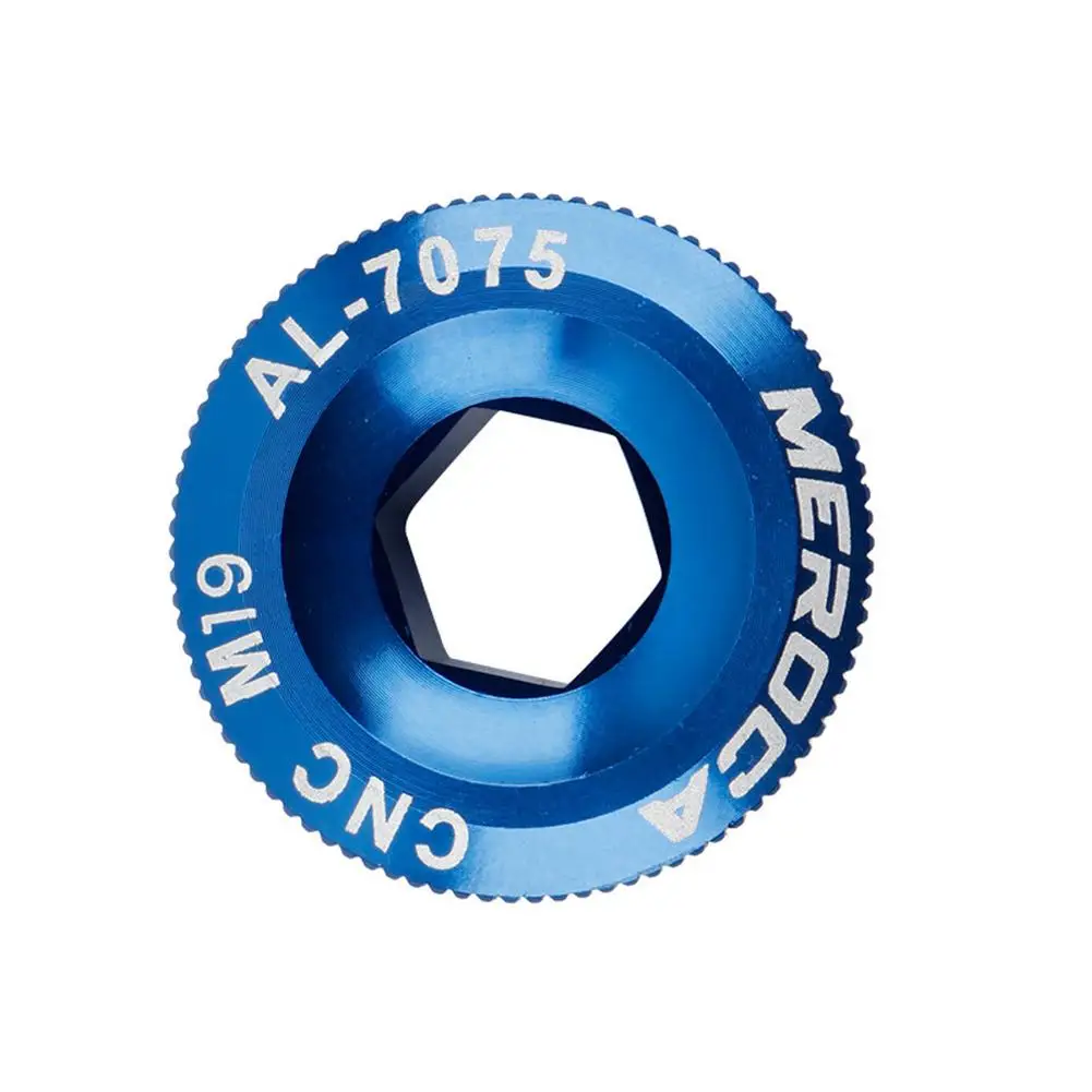 

Bicycle Crank Cover Screws MTB M18/M19/M20 Bolt Aluminum Alloy Mountain Bike Color Integrated Tooth Disc Crank Cover Crank Screw