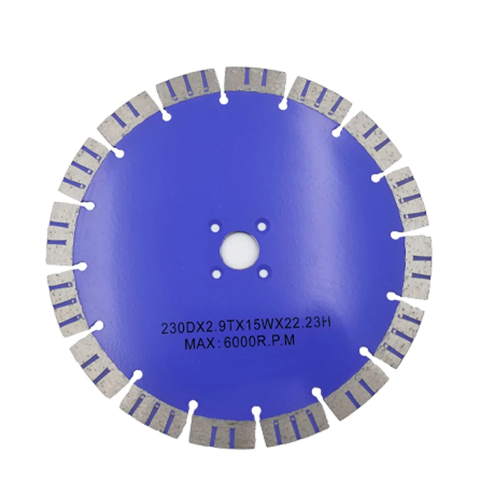 Дисковые дисковые алмазные лезвия DB40 для резки камня 9 дюймов d230мм горячий пресс