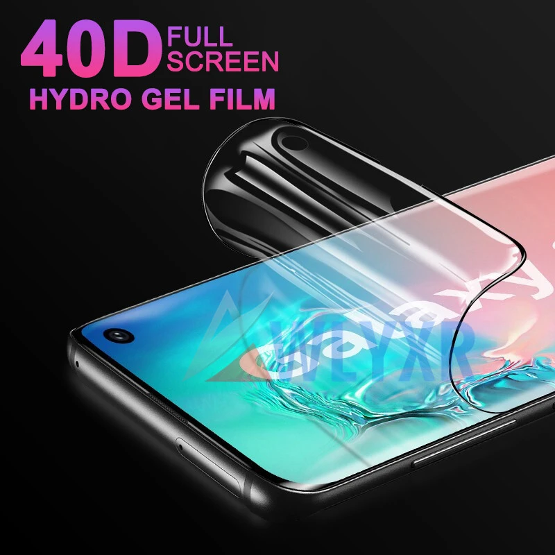 Мягкая Гидрогелевая пленка 40D для Samsung Galaxy A70 A50 A 10 30 20 60 80 2 J 4 6 Core Plus защита экрана