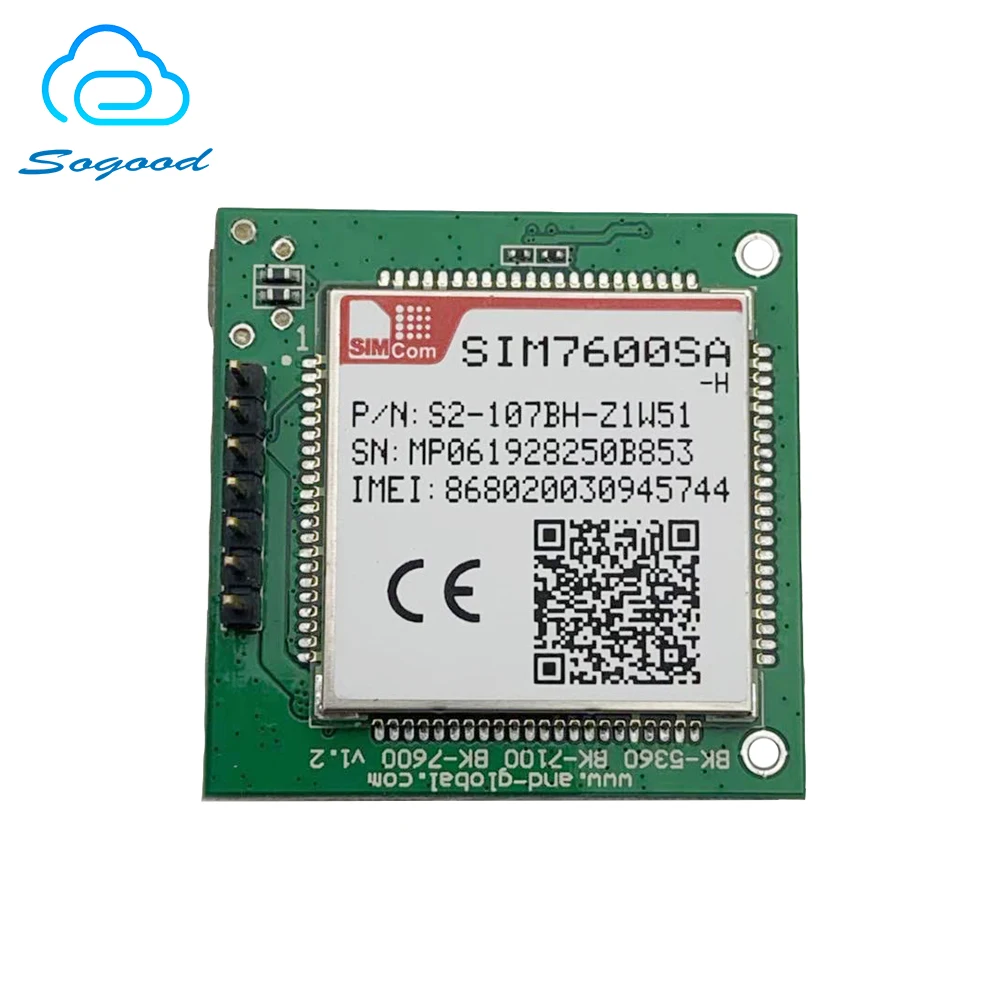 SIMCOM SIM7600SA-H коммутационная плата LTE CAT4 B1 B2 B3 B4 B5 B7 B8 B28 B40 телефон со слотом для