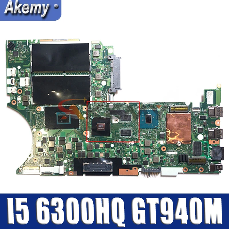 

Akemy BT463 NM-A611 для Lenovo Thinkpad T460P ноутбук материнская плата Процессор I5 6300HQ GPU GT940M FRU 01YR866 01YR868 01YR870 01YR869