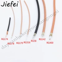 10 20m rg174 rg178 rg179 rg316 rg58 rg142 rg400 coax coaxial cable lead low loss rf adapter cord 5075 ohm extension jumper new