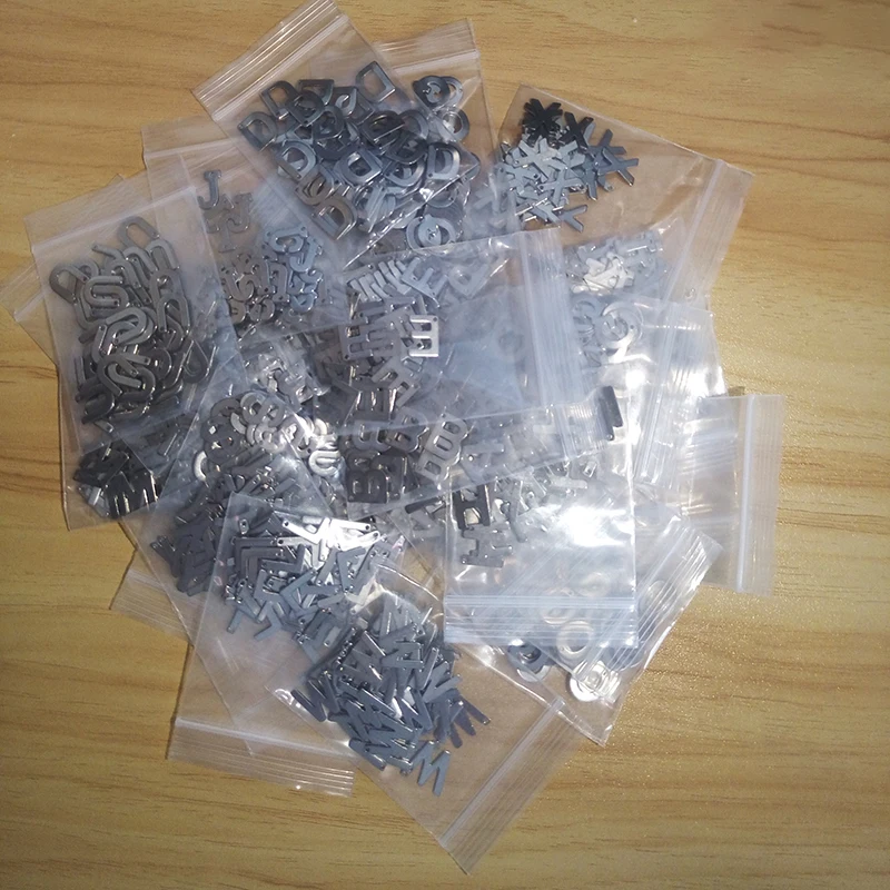 Нержавеющая сталь английские буквы амулеты мини-ювелирные изделия