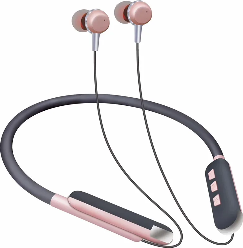 Беспроводные наушники Висячие шеи Bluetooth гарнитура Спорт стерео Магнитная с