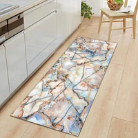 marble pattern kitchen carpet doormats mat flannel entrance door mat non slip kitchen rug hallway carpet home decor