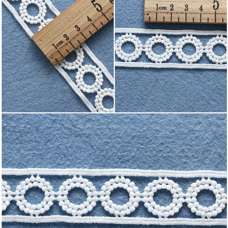 7 ярдов вышивка отделка африканским кружевом ткань цветок DIY ремесла свадебное