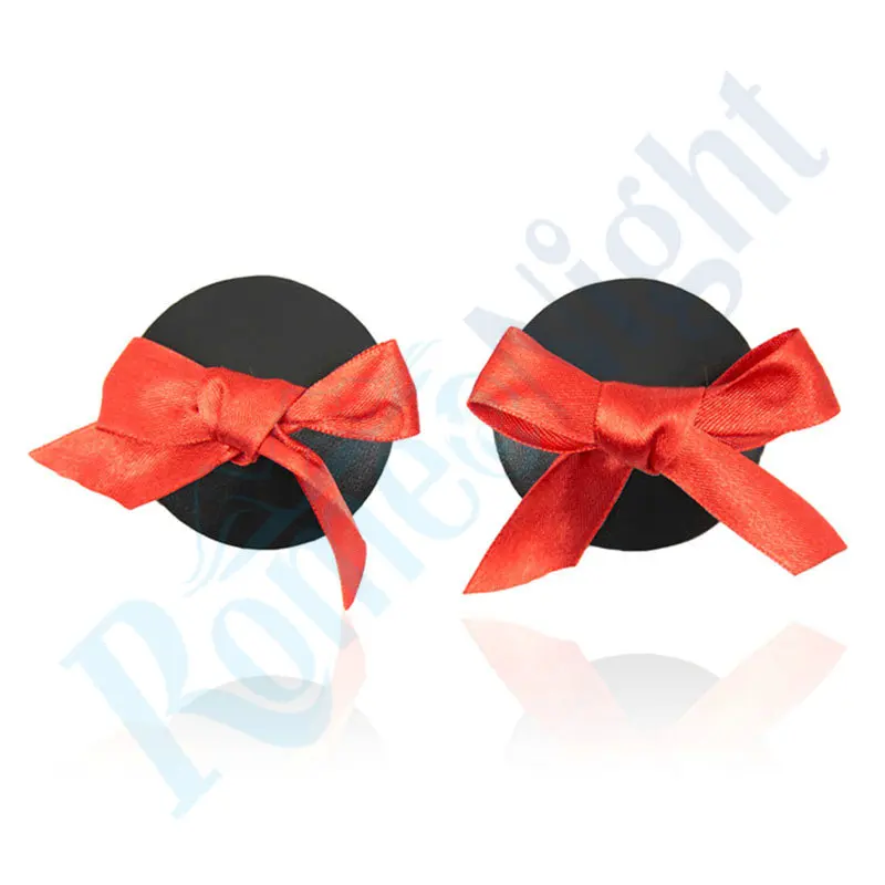 Чехол для сосков RomeoNight с бантиком женщин эротические сексуальные игровые