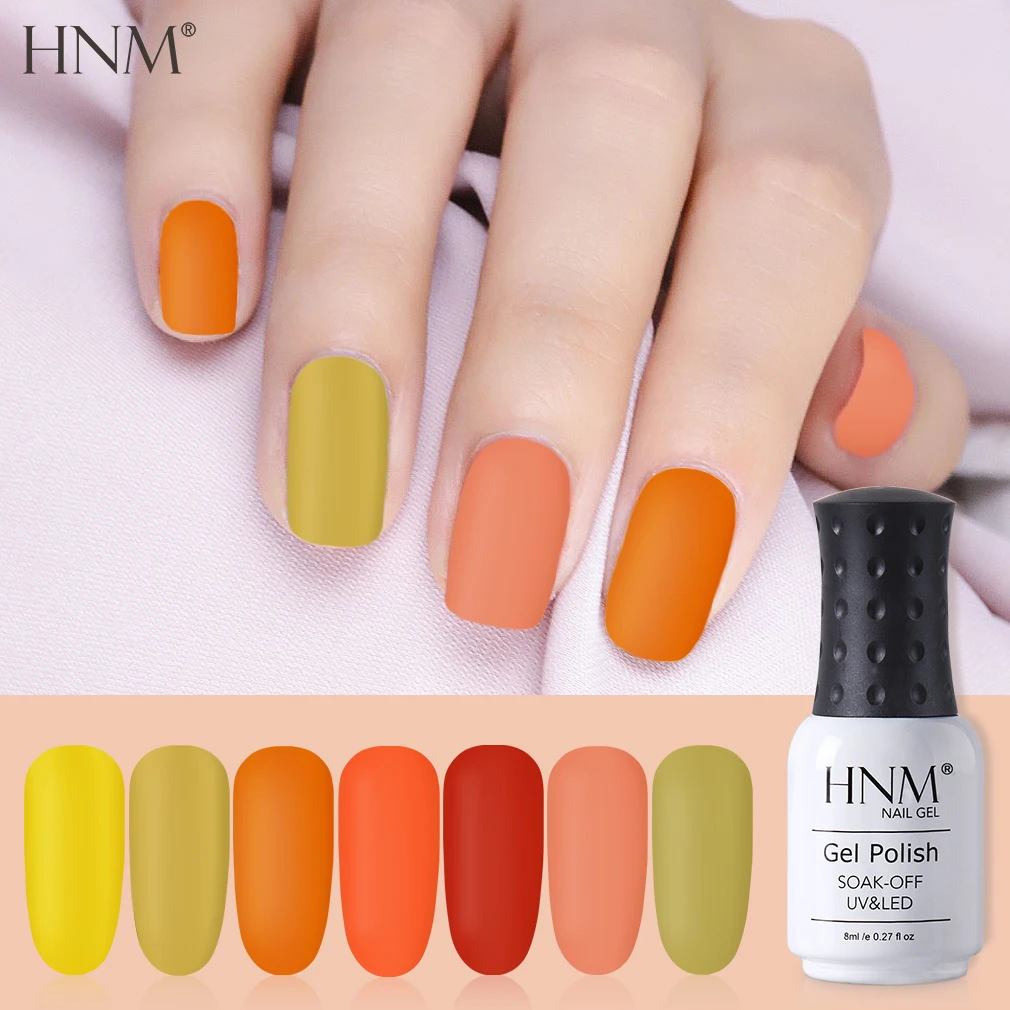 Гель лак для ногтей HNM эмалированный Праймер Полупостоянный Светодиодный УФ