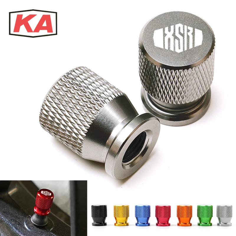 

For Yamaha XSR700 XSR900 XSR 700 900 2015-2019 Motorcycle High quality CNC Accessories Aluminum Tire Valve Air Port Cover Caps