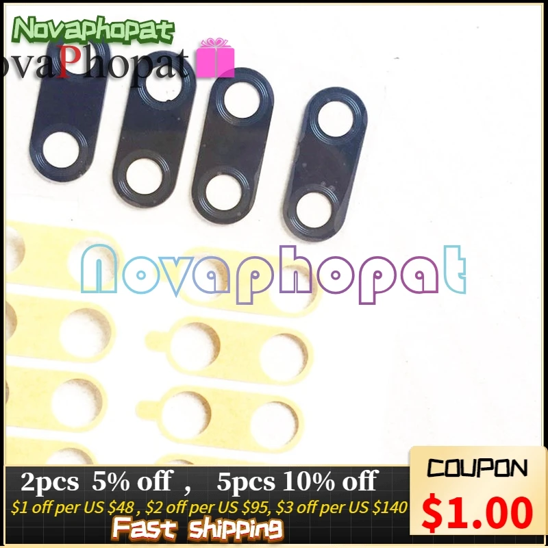 

Novaphopat черный новый большой задний объектив камеры для Samsung Galaxy J8 2018 J810F J810G объектив камеры с наклейкой 50 шт./лот