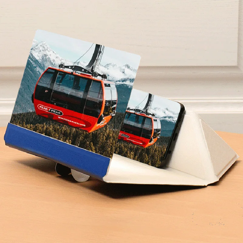 3D усилитель экрана мобильного телефона Лупа высокой четкости видео смартфон