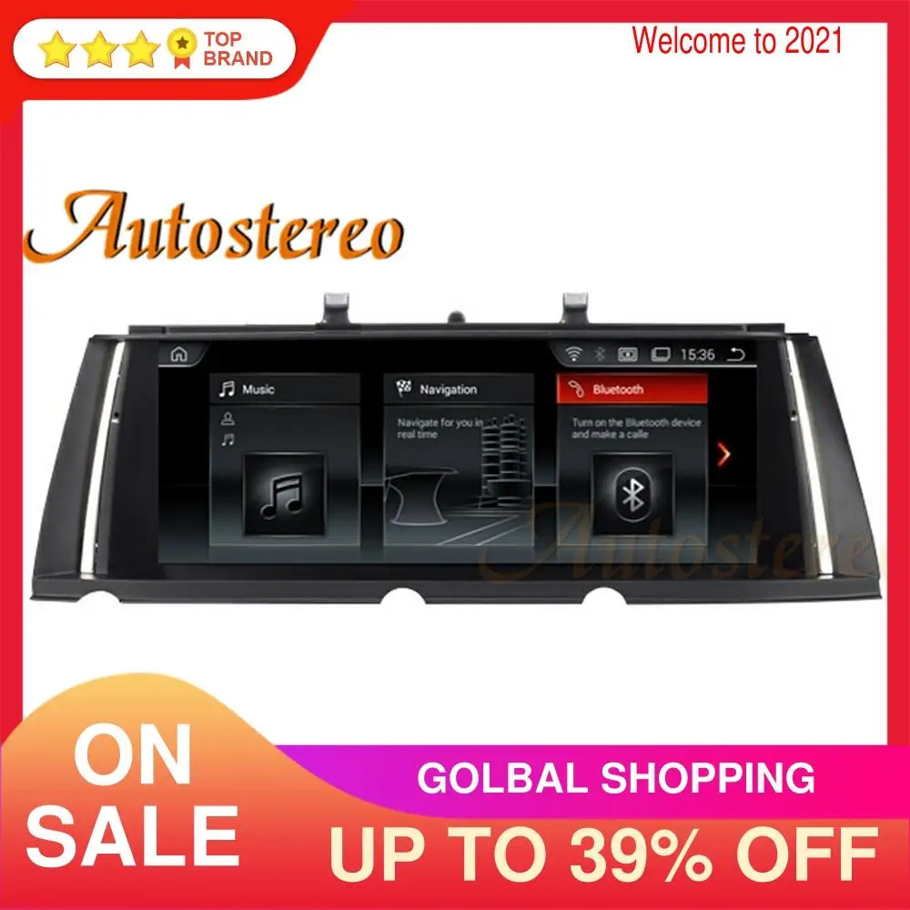 

For BMW 7 Series F01 F02 Android 10 6+128GB Car GPS Navigation Auto Stereo Radio Tape Recorder Head Unit Satnav DVD Player Music