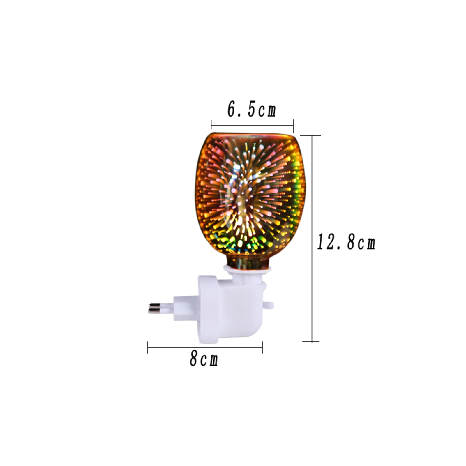 

Mosaic Electric Plug In Led Aroma Diffuser Lamp Wax Melt Oil Burner Bedroom Bathroom Home Fragrances Home Decor Uk/us/eu Plug