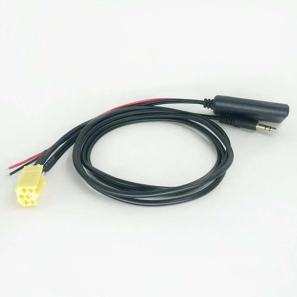 Biurlink автомобильное радио мини ISO 6Pin Bluetooth 3,5 мм разъем Aux Кабель-адаптер для Fiat Grande Punto