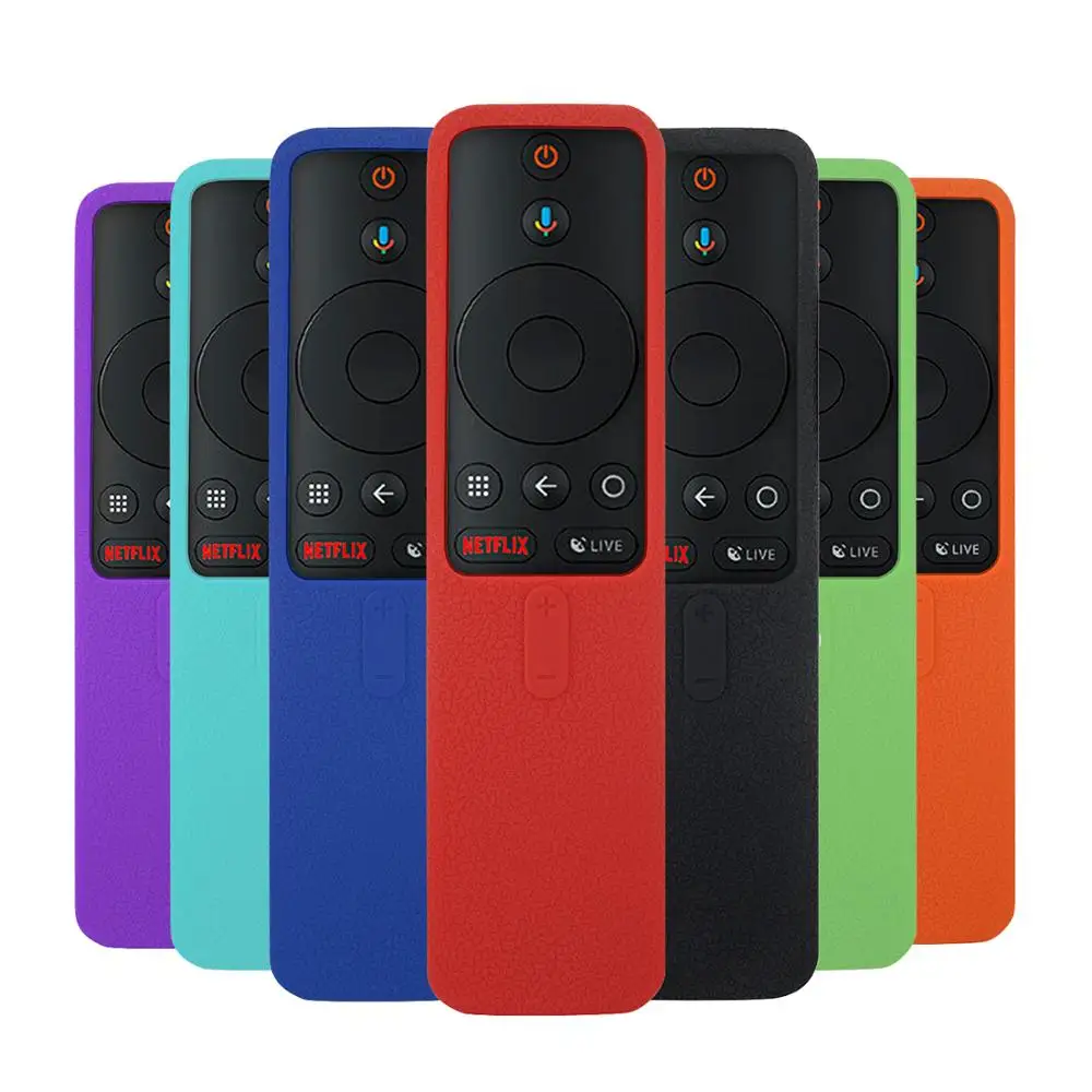 Remote Control Cover for Xiaomi Mi Box S 4X TV Stick Bluetooth-Compatible Wifi Smart Case Silicone Skin-Friendly Shockproof