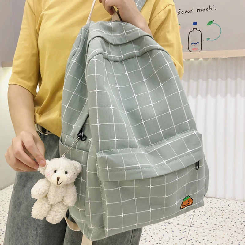 Холщовый Рюкзак JOYPESSIE для женщин и подростков модная повседневная Дорожная сумка