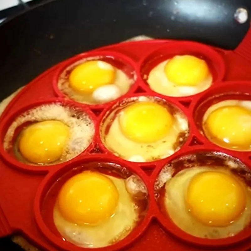 1 шт. силиконовые антипригарным фантастические яйцо блинница кольцо Кухня