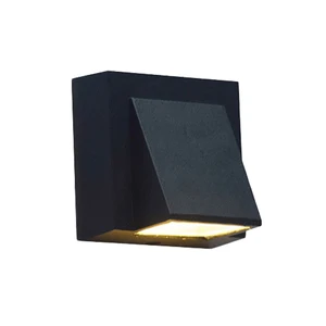 IP65 светодиодный водонепроницаемый настенный светильник 3 Вт для помещений и улицы регулируемый настенный светильник для двора, веранды, коридора, спальни