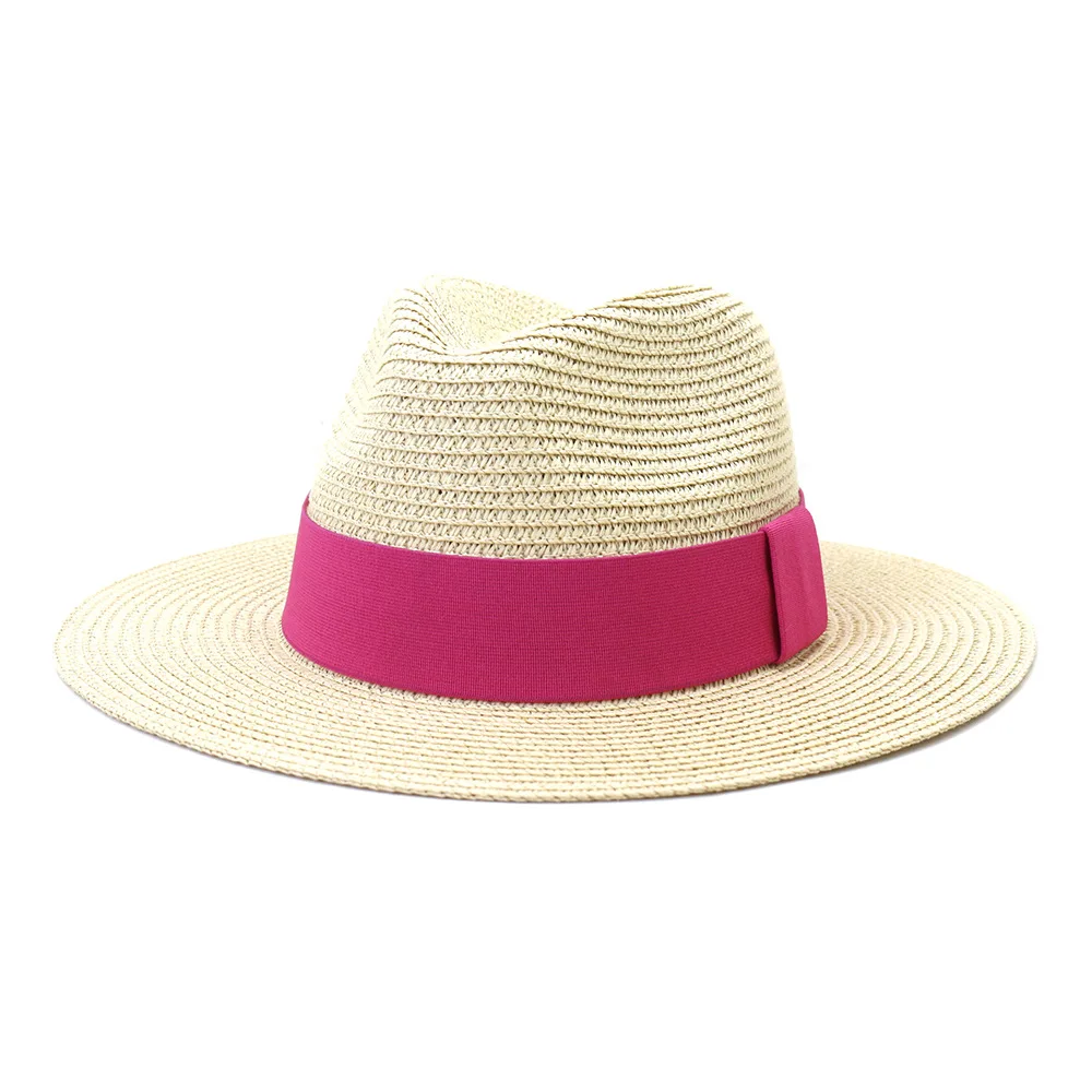 Шляпа женская Соломенная с плоским верхом и козырьком | Аксессуары для одежды