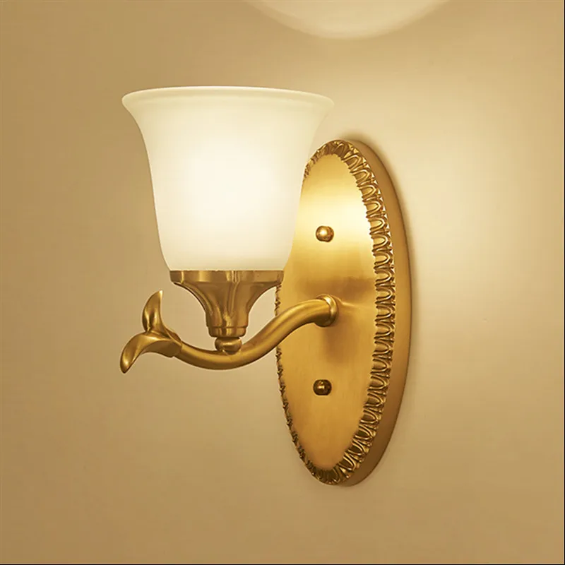 

BRIGHT Indoor Wall Lamps Fixture Brass Modern LED Sconce Contemporary Creative Decorative For Home Foyer Corridor Bedroom