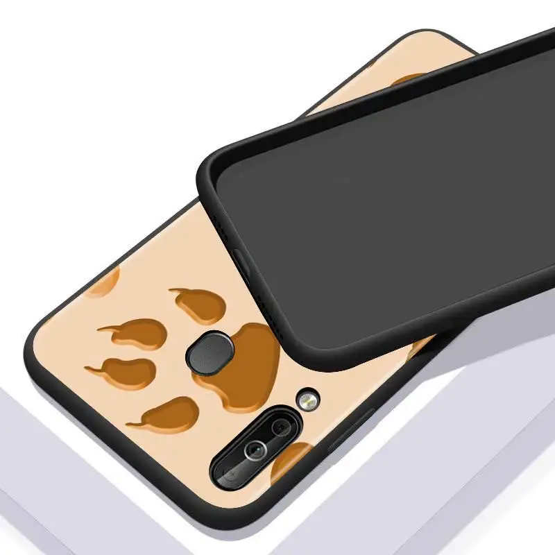 

Cute Dog Paw for Huawei P Smart Z S Plus 2020 2019 Nova 5T 5i 5 4e 4 3i 3e 3 2i Phone Case Bright Black Cover