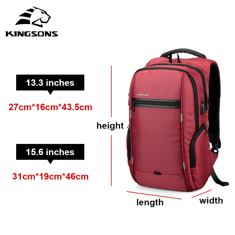 Рюкзак женский под ноутбук 13 15 дюймов с защитой от брызг|Мужские рюкзаки| |