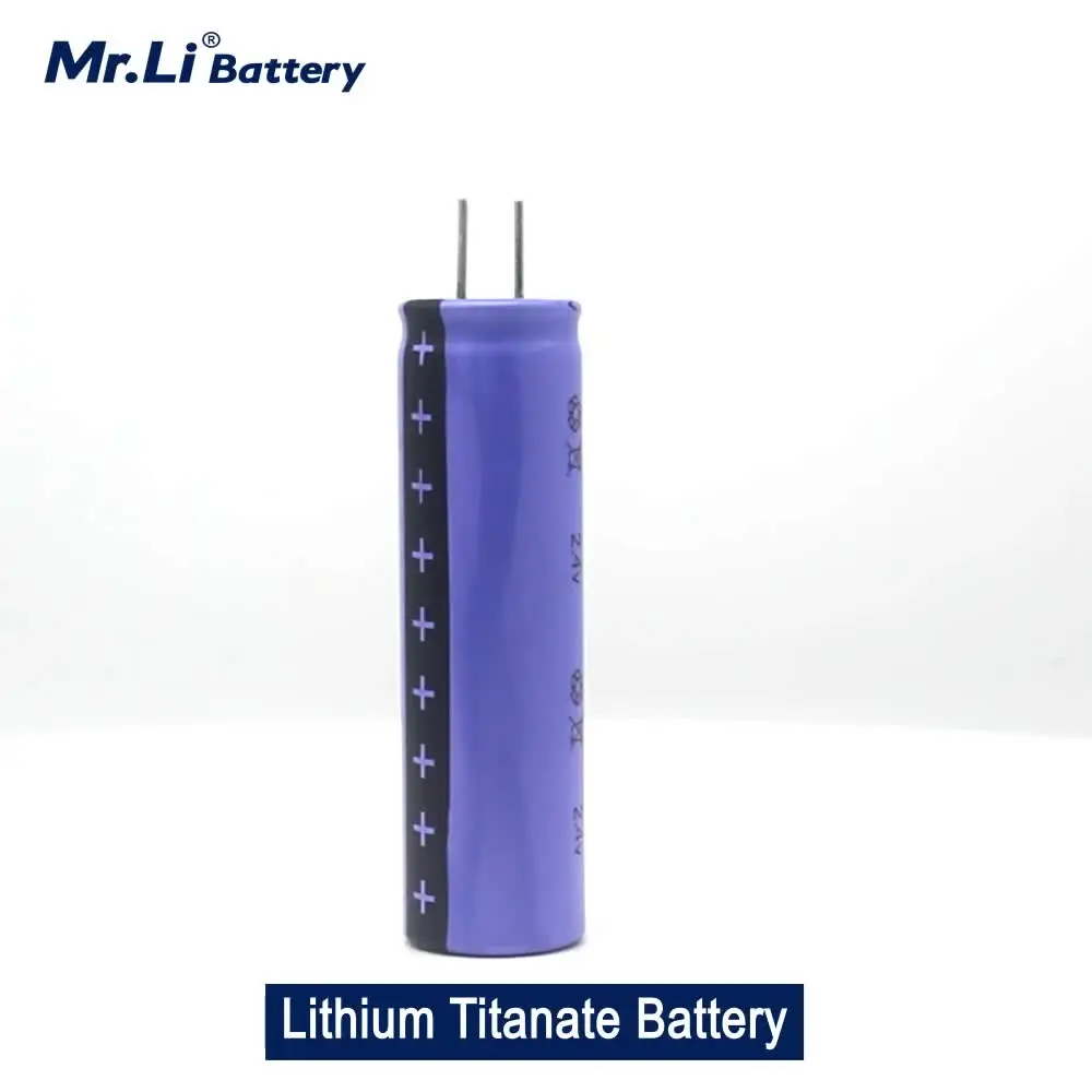 

LTO battery battery cell 18650 2.4v 1500mah rechargeable battery for EV