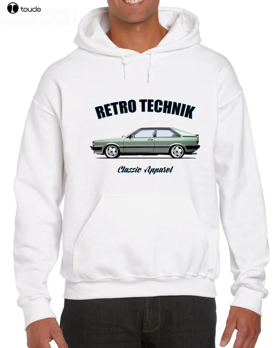 

Простые хлопковые немецкие классические автомобильные вентиляторы Coupe Gt Retro Technik. Классический автомобиль. Модифицированный. Толстовка не т...