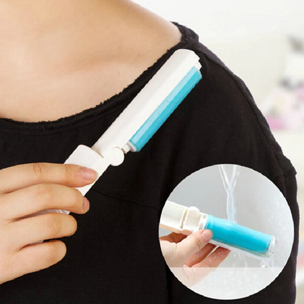 

Foldable Lint Rollers Brushes Water Sticky Hair Pet Hair Remover Clothing Dust Suction Brush Carpet Clothes Cleaning Tools